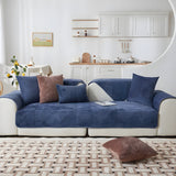 SofaGuard Deluxe – Modern Rutschfri Sammetsoffenduk för Vardagsrummet Carvallo