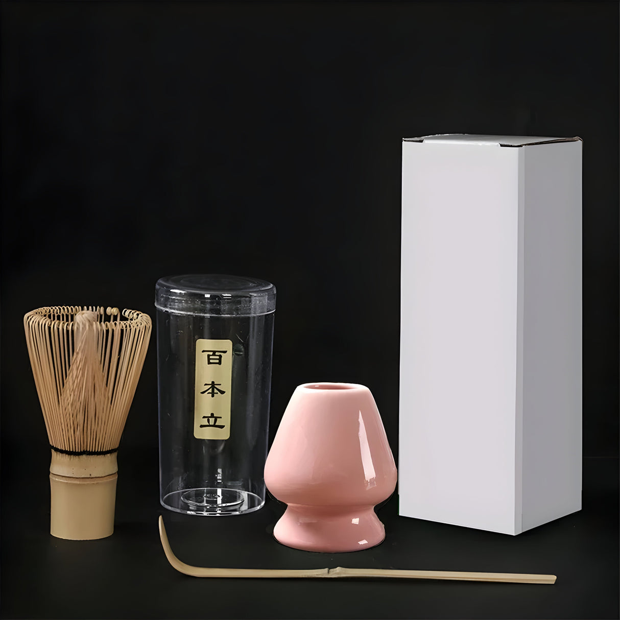 ChasenMaster Set - 3-delars Matcha Verktyg Set Carvallo