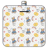 Fällbar Baby-spelmatta – Vattentålig och Polstret | Ideal för Strand & Picknick Carvallo