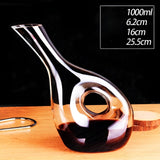 Kristall vinluftare i snäckform – Blyfri för vin eller konjak | Dekorativ för hemmet & bar Carvallo