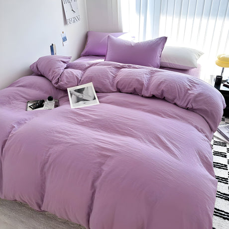 CloudHaven - Enfärgad bomull sängkläder set Carvallo