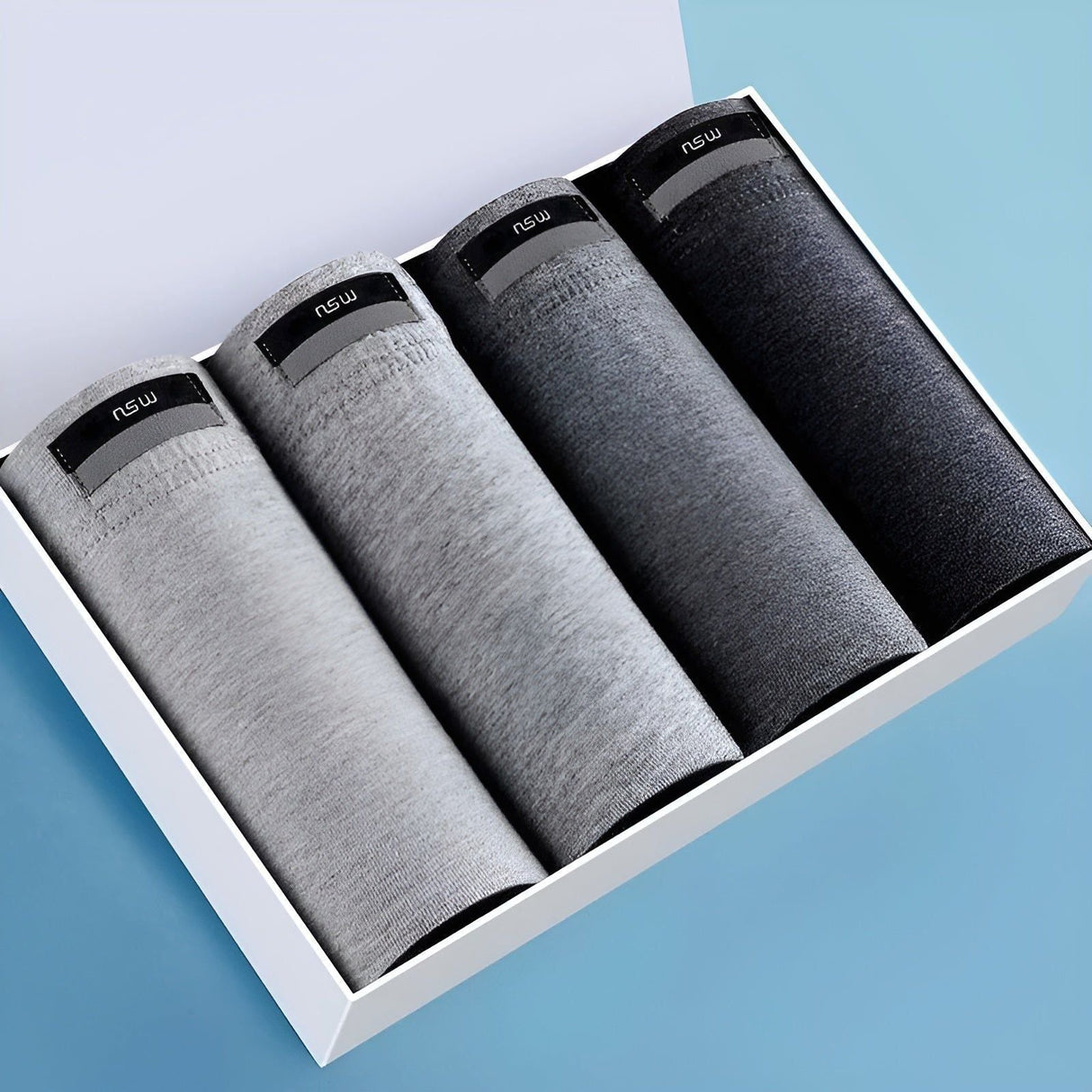 Amil Underwear - Andningsbara bomullsboxershorts för män Carvallo