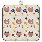 Fällbar Baby-spelmatta – Vattentålig och Polstret | Ideal för Strand & Picknick Carvallo