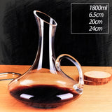 Kristall vinluftare i snäckform – Blyfri för vin eller konjak | Dekorativ för hemmet & bar Carvallo