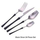 LuxeDining Bestickset - Rostfritt stål Diskmaskinssäkert bestickset 5 set Carvallo