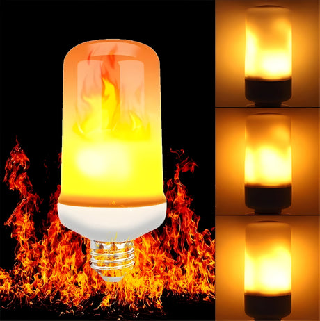 FlameGlow Light – Dekorativa LED-flamepærer Carvallo