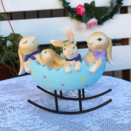 BunnyCharm Ornament - Påskhare Konstharts Ornament Carvallo