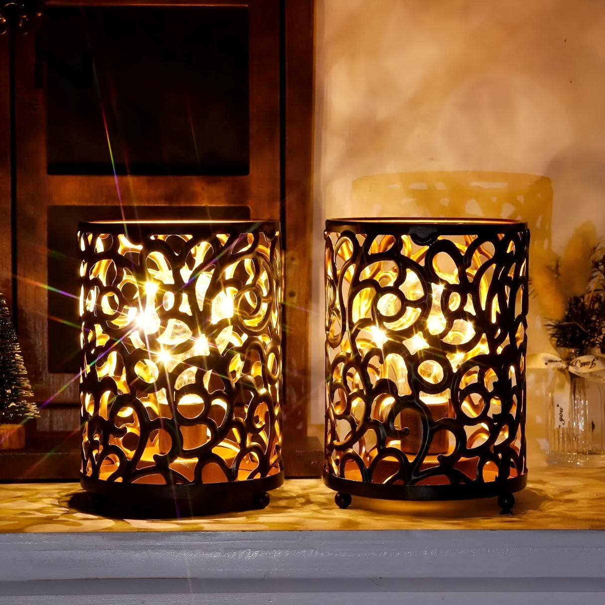 TwilightGlow Lampa - Modern Batteridriven Trådlös Lampa Carvallo