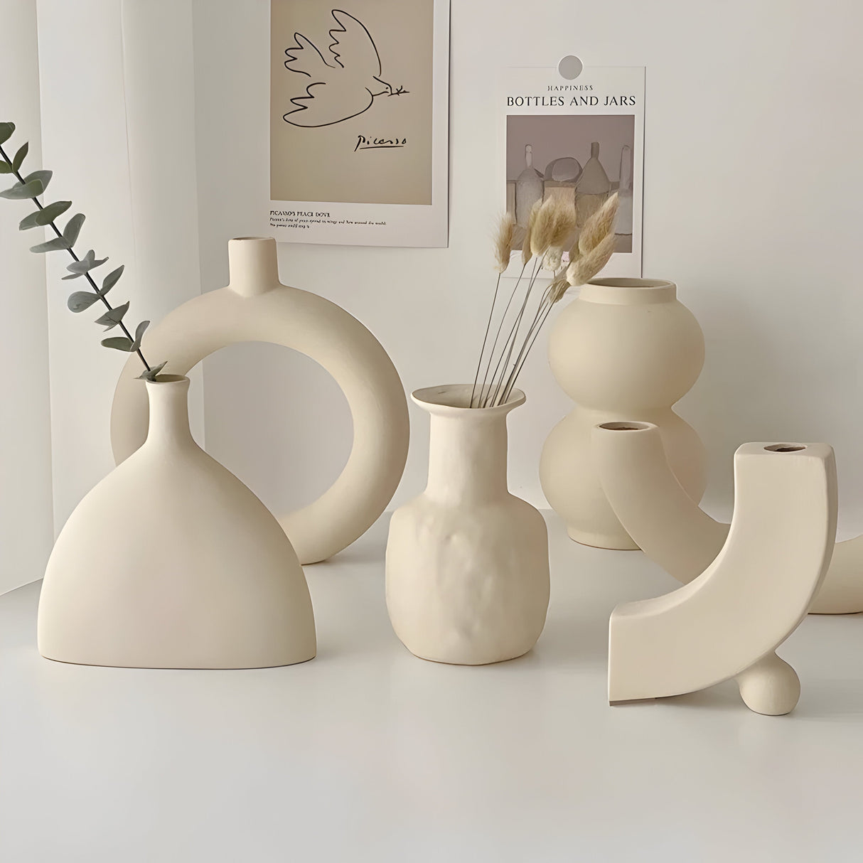 ClayHaven Vase - Modern Keramisk Blomvas Carvallo