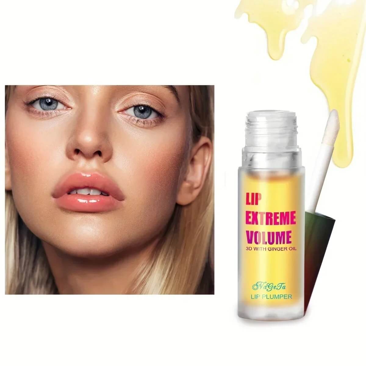 LipMax - Instant Volumizing Lip Serum för Fylligare och Plumpare Läppar-Lip Makeup-BB-Hemnix
