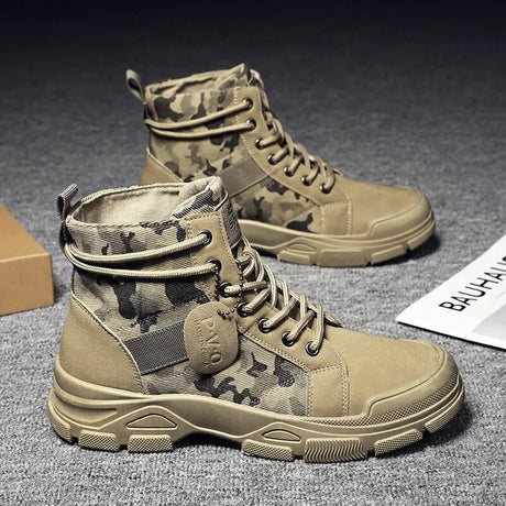 Camo-stövlar för män Bellasverige