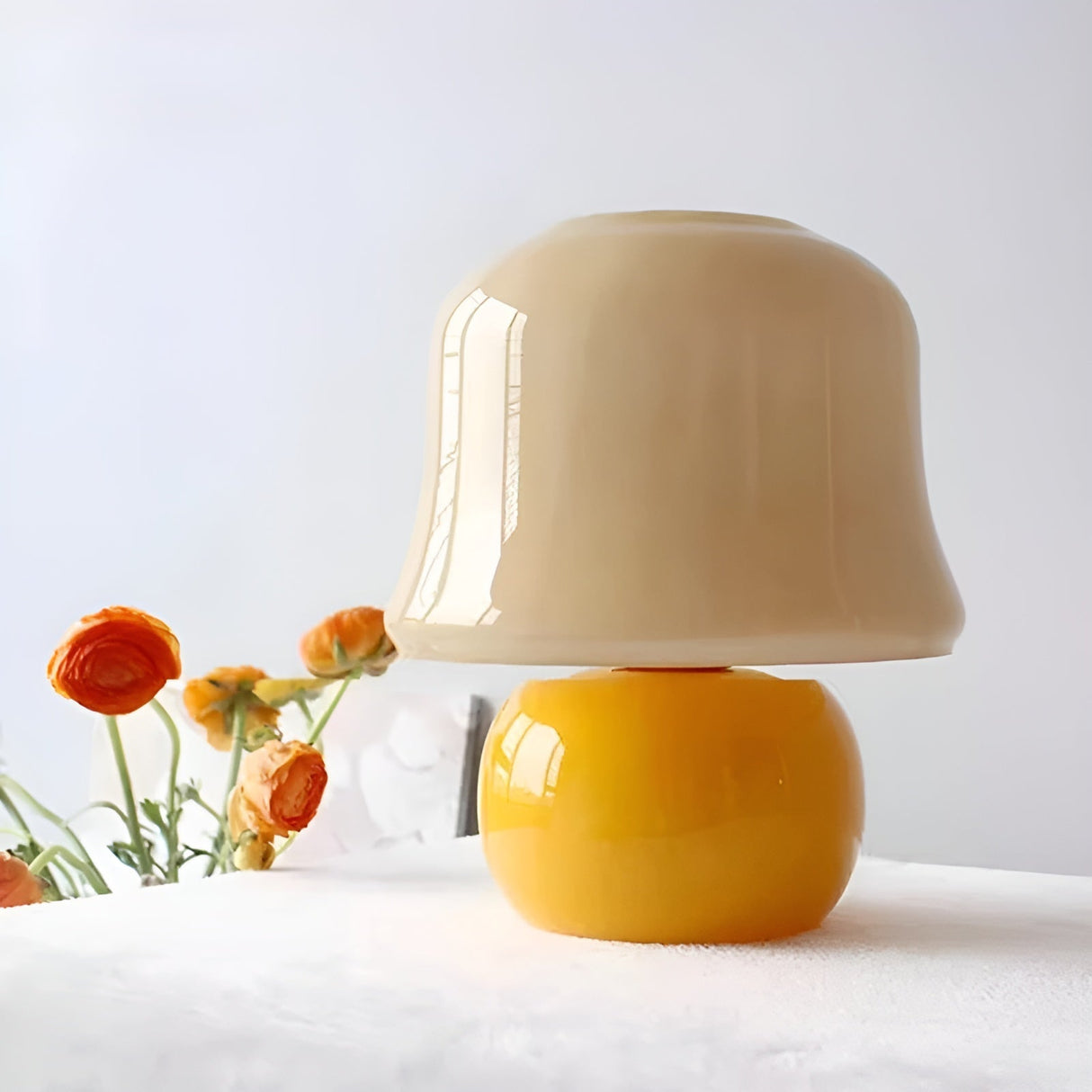 AmbiMush Lampa – Dekorativ Svamp-Bordslampa Carvallo