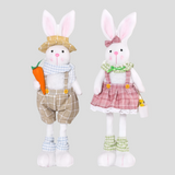 JollyHoppers Docka – Dekorativ påskhar med inbyggda ben Carvallo