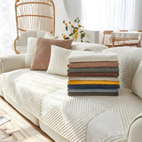 SofaGuard Deluxe – Modern Rutschfri Sammetsoffenduk för Vardagsrummet Carvallo