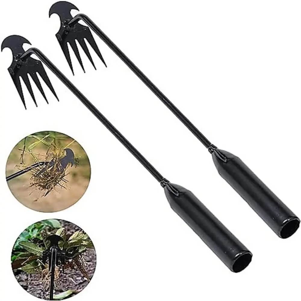 WeedFlex Ogräsverktyg – Effektivt Handverktyg för Ogräsrensning i Trädgården-Gardening Tools-BB-Hemnix