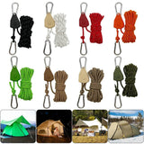ReflectaCord – Reflekterande Tältlina 5M med Justerbar Trissa för Camping-Tent Accessories-BB-Hemnix