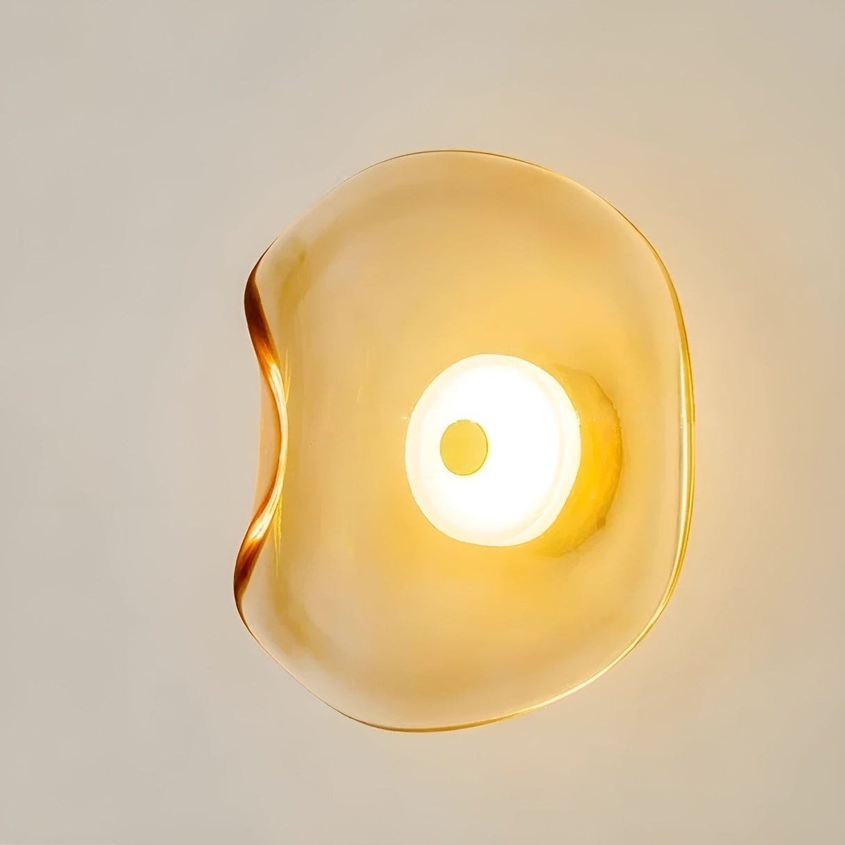 AmbientGlass Light - Modern Minimalistisk Glasvägglampa Carvallo
