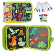 DoodleBloom – Återanvändningsbar Ritbok för Barn | Torkbar & Bärbar Kreativitet med Magisk Penna-Art & Drawing Toys-BB-Hemnix