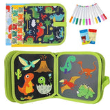 DoodleBloom – Återanvändningsbar Ritbok för Barn | Torkbar & Bärbar Kreativitet med Magisk Penna-Art & Drawing Toys-BB-Hemnix