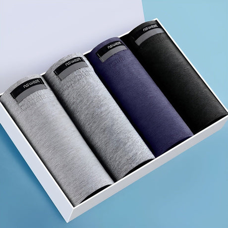 Amil Underwear - Andningsbara bomullsboxershorts för män Carvallo