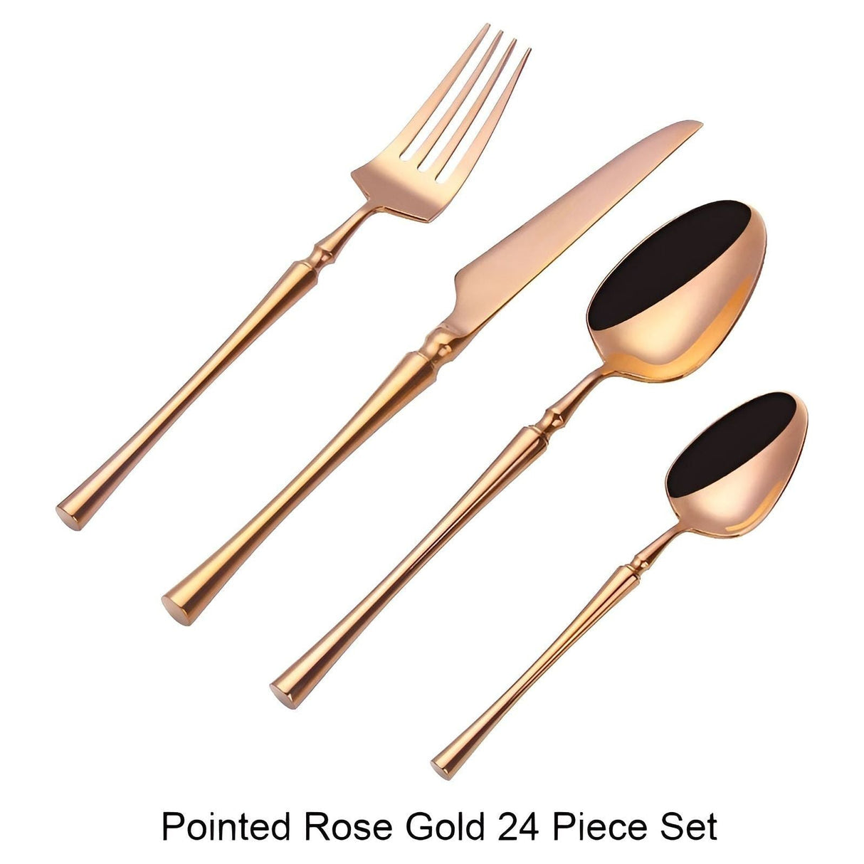 LuxeDining Bestickset - Rostfritt stål Diskmaskinssäkert bestickset 5 set Carvallo