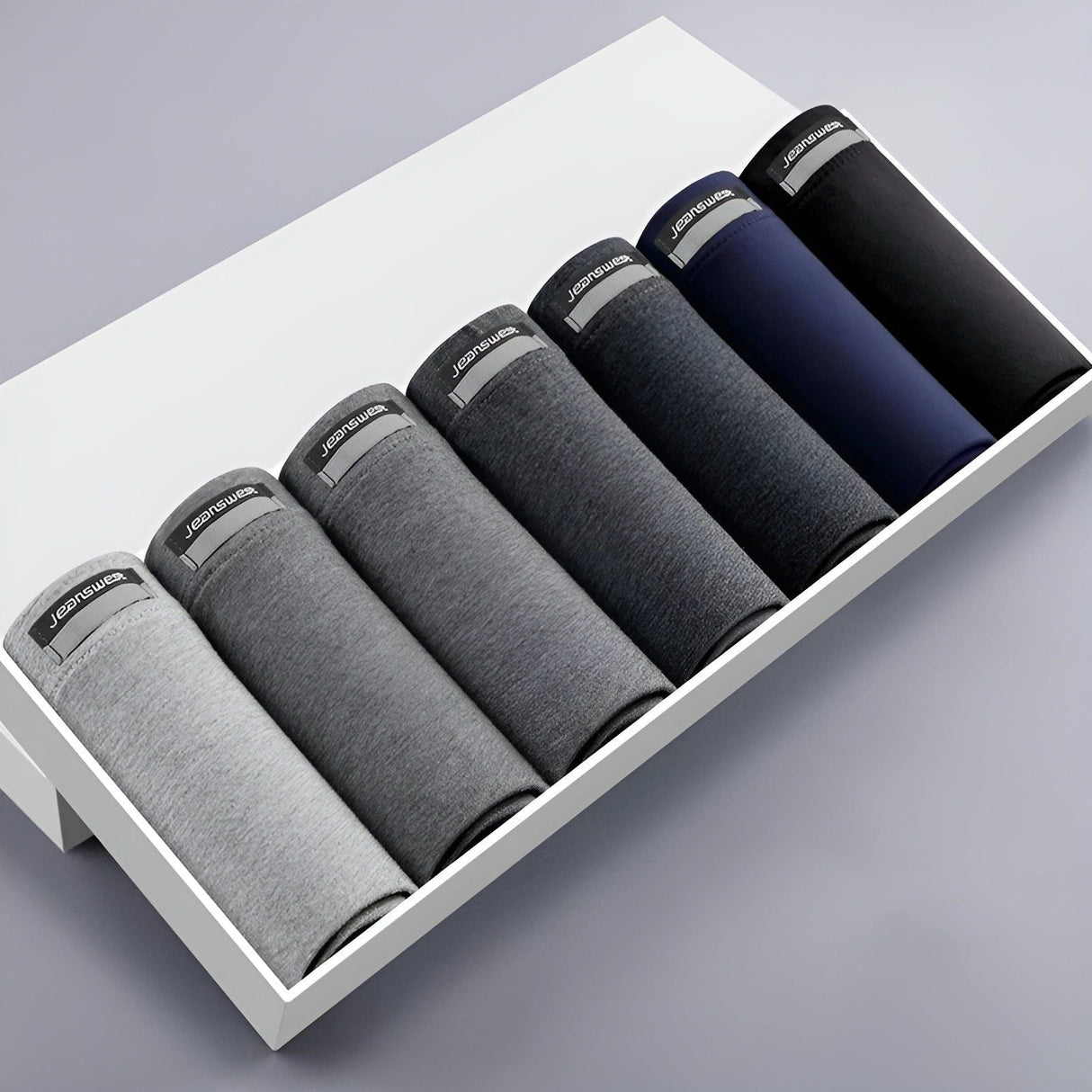 Amil Underwear - Andningsbara bomullsboxershorts för män Carvallo