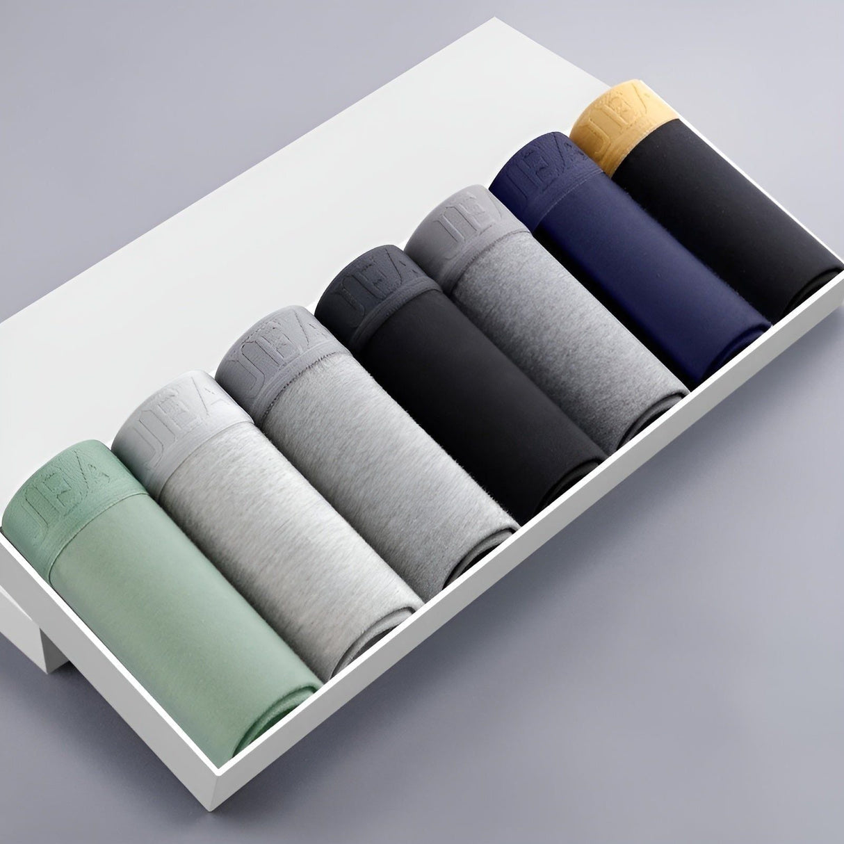 Amil Underwear - Andningsbara bomullsboxershorts för män Carvallo