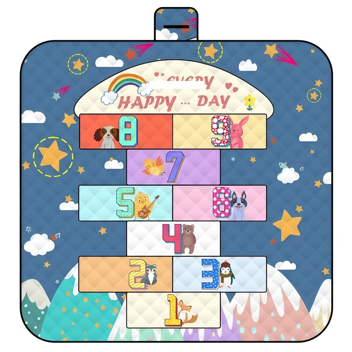 Fällbar Baby-spelmatta – Vattentålig och Polstret | Ideal för Strand & Picknick Carvallo