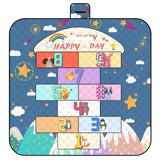 Fällbar Baby-spelmatta – Vattentålig och Polstret | Ideal för Strand & Picknick Carvallo