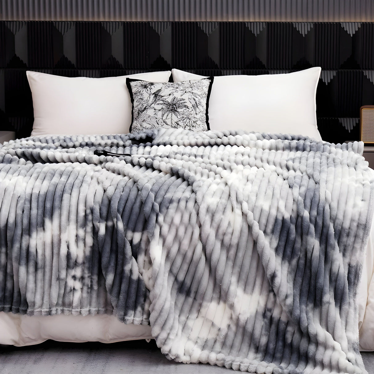 FlannelDream Blanket - Tie Dye Flanell Fleece-Blanket Carvallo