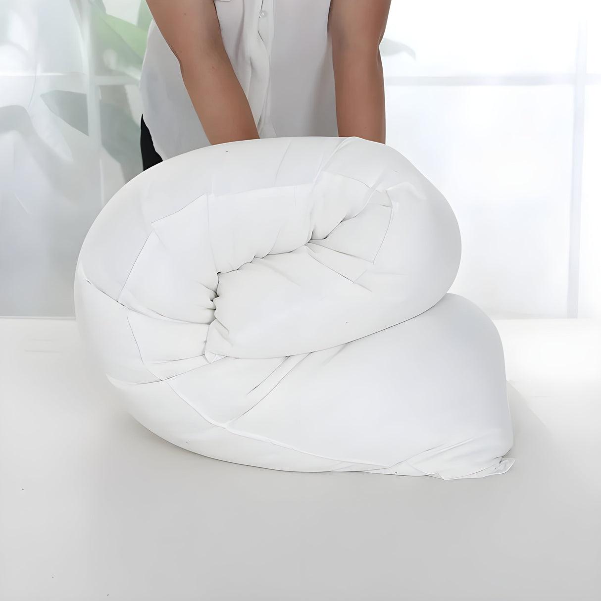 SoftHug Kudde - Avslappnad lång kramkudde Carvallo