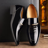 Lyxiga Läderloafers
