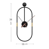 Carvallo - Elegant Minimalistisk Väggur för Moderna Rum Carvallo