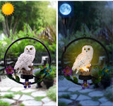 LumiOwl Light - Solcellsdriven Hängande Uggleljus Carvallo