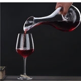 Kristall vinluftare i snäckform – Blyfri för vin eller konjak | Dekorativ för hemmet & bar Carvallo