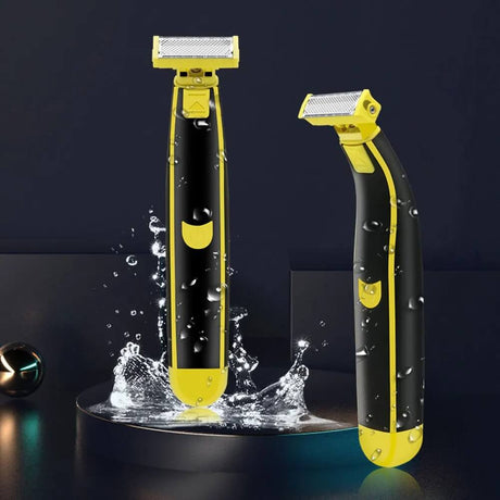 TrimFlex Rakapparat - Vattentålig, Dubbelbladig & Uppladdningsbar för Resor och Vardag-Hair Clippers & Trimmers-BB-Hemnix