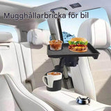 CarMealTray – Bilbricka med Roterande Serveringsyta | Ät och Organisera Smidigt i Bilen-Car Cup Holder-BB-Hemnix