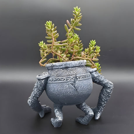 TerraKnight Pot - Trädgårdsrand Dekorativ Blomkruka Carvallo