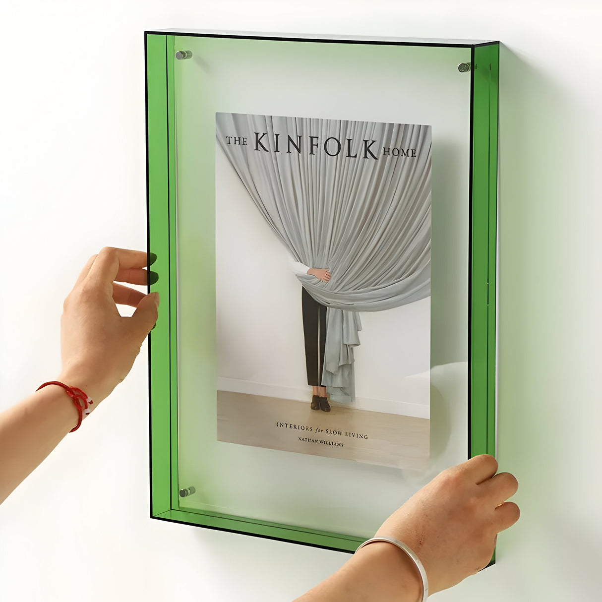 Akrylbladram – Transparent och Färgad, Modern Skydd för Fotografier Carvallo