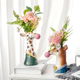 Animal dekorativ vas – Kreativ design med bubbelutseende Carvallo