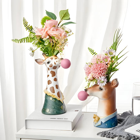 Animal dekorativ vas – Kreativ design med bubbelutseende Carvallo