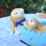 BunnyCharm Ornament - Påskhare Konstharts Ornament Carvallo