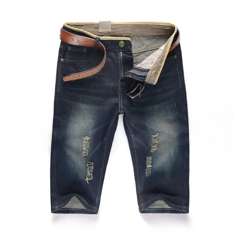 Jeansshorts för män