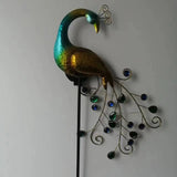 PeacockGlow Light - Metall Påfågel Dekorationsljus Carvallo