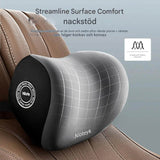 Travilo – Ergonomisk Nack- och Ryggkudde för Bilresor | Anpassningsbar Komfort i Varje Sits-Back & Lumbar Support Cushions-BB-Hemnix