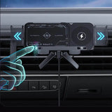 ChargeMount - Justerbar Smart Biltelefonhållare med 15W Trådlös Laddningsplatta för Fällbara Skärmar-Mobile Phone Stands-BB-Hemnix