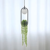 BotanicAura Light – Nordisk LED-hängande lampa med blomkruka Carvallo