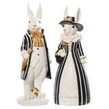 RegalRabbit Dekoration – Dekorativ Pastoral Palats Kaninfamilj Dekoration Carvallo