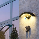 SafeGlow Light - Vattentålig LED-vägglampa med människodetektering Carvallo