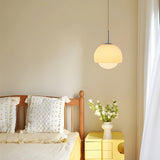 Glas-hänglampa i boll-design – stilfull retro-belysning för vardagsrum Carvallo